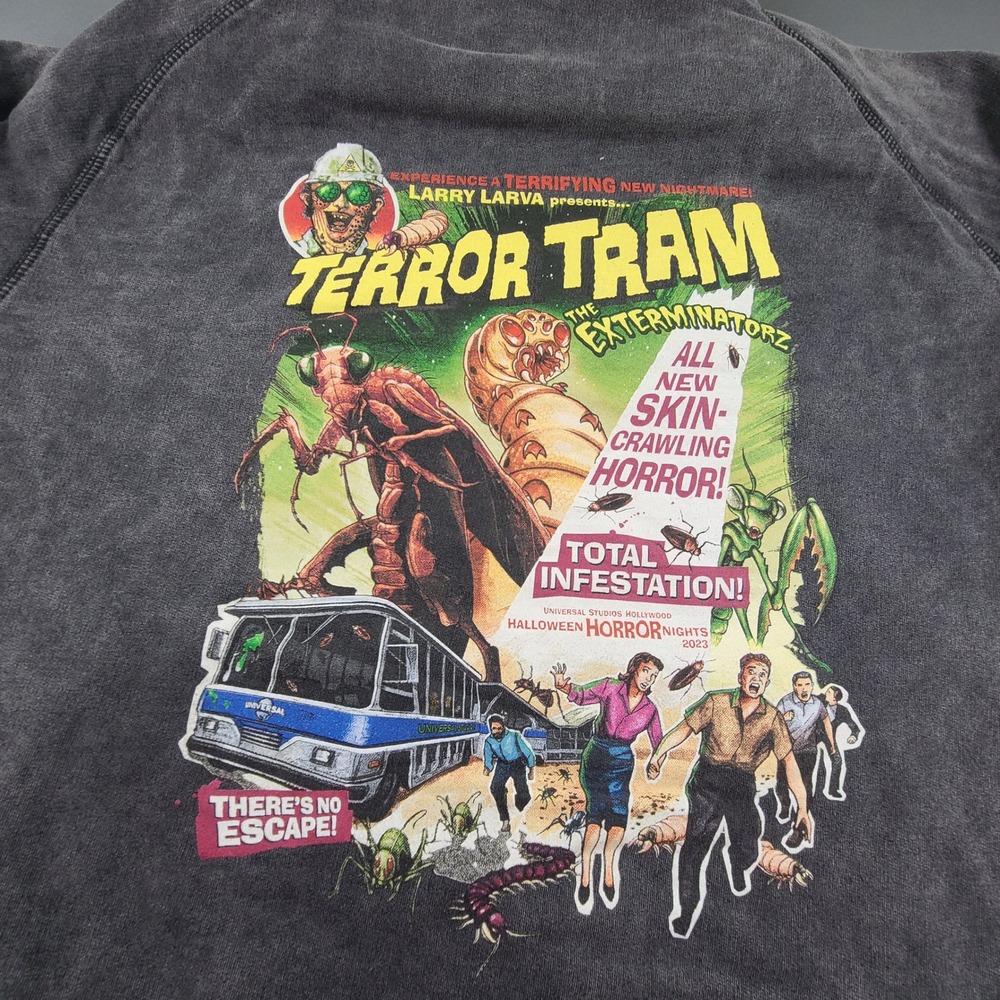Universal Studios Halloween Horror Nights 2023 Terror Tram Exterminatorz Hoodie